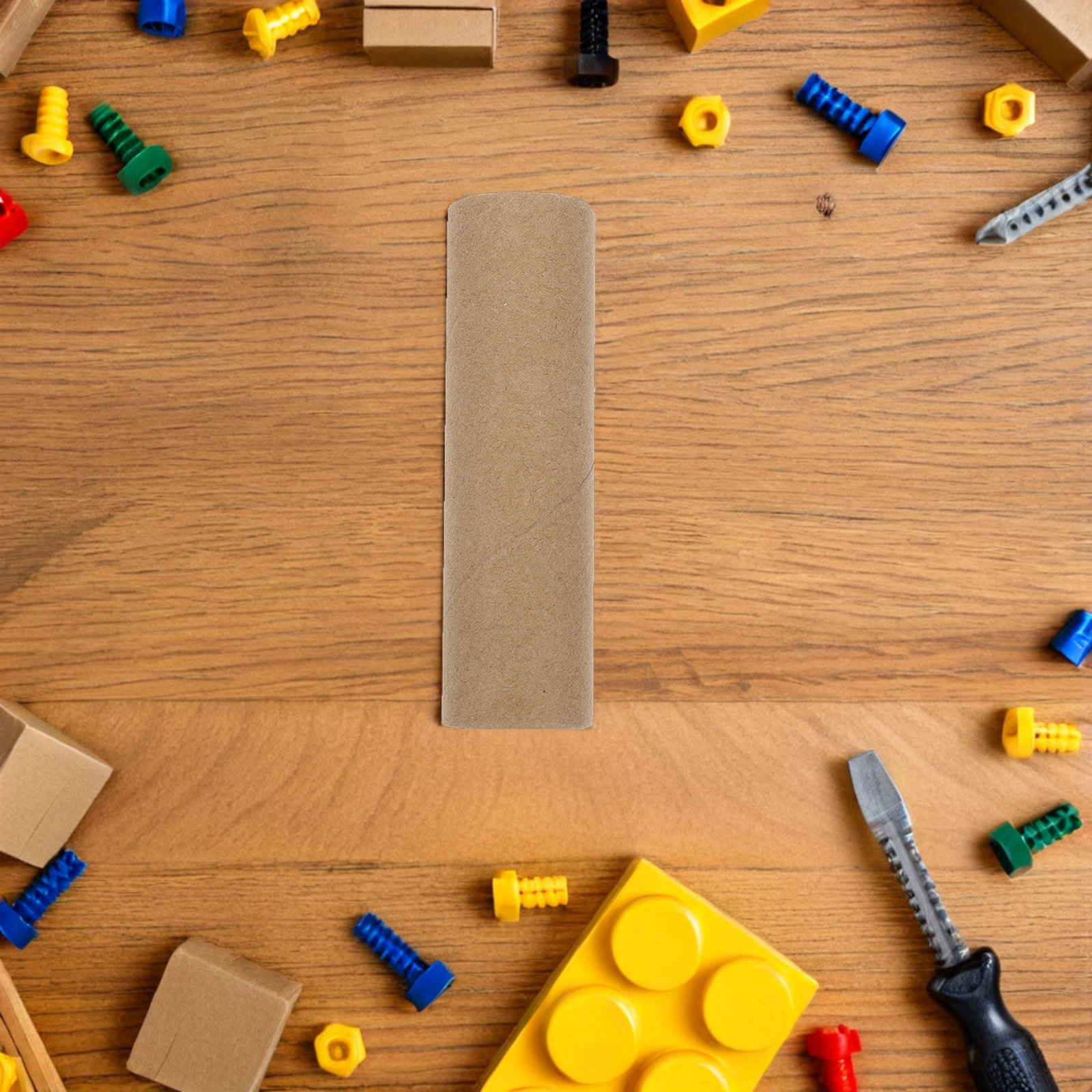 Art Craft Youtube - 15Pcs Kraft Paper Tubes Round Cardboard
