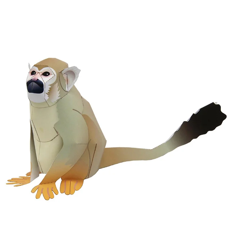 Art Craft Center - Squirrel Monkey Origami Art Folding Mini