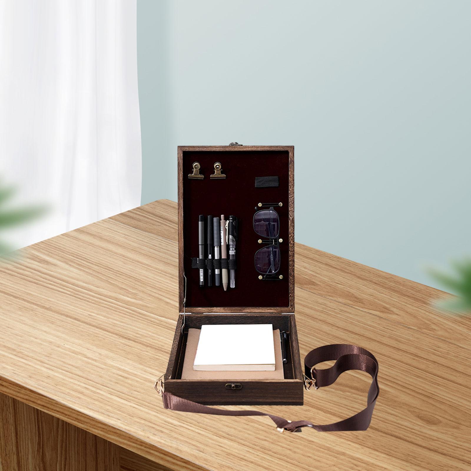 Art Craft Youtube - Writers Messenger Wood Box Storage Box