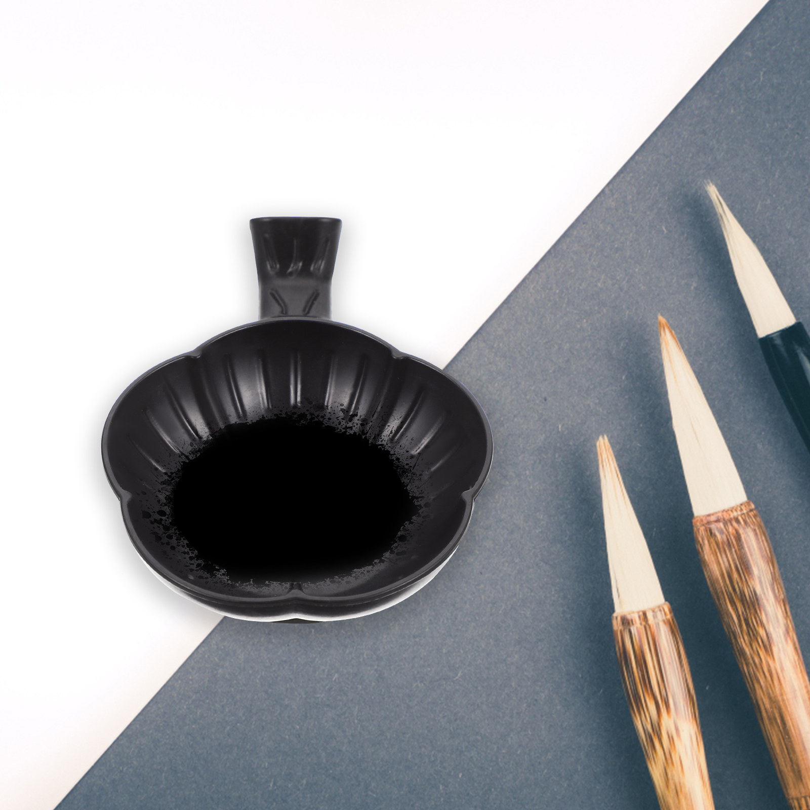 Calligraphy Pen Set - 1Set Premium Chinese Calligraphy Ink Dish