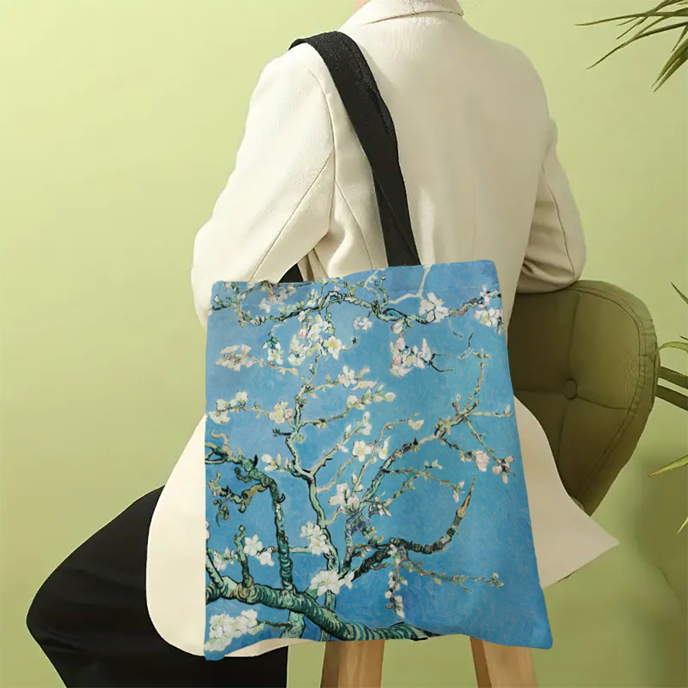 Art Portfolio Bag - Canvas Bag The Van Gogh Series