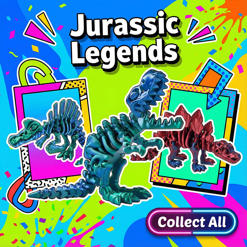 Dinosaur And Craft - Fully Poseable Tyrannosaurus Rex Skeleton Articulated
