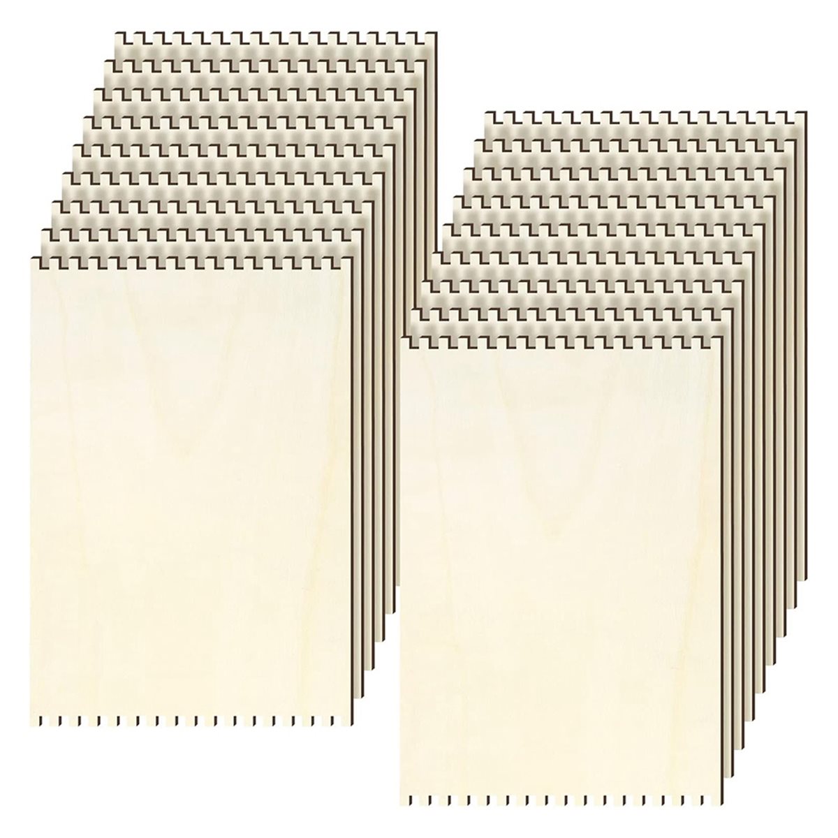 18 Pcs Beginners Wooden Notche - Art Craft Tools recension och pris