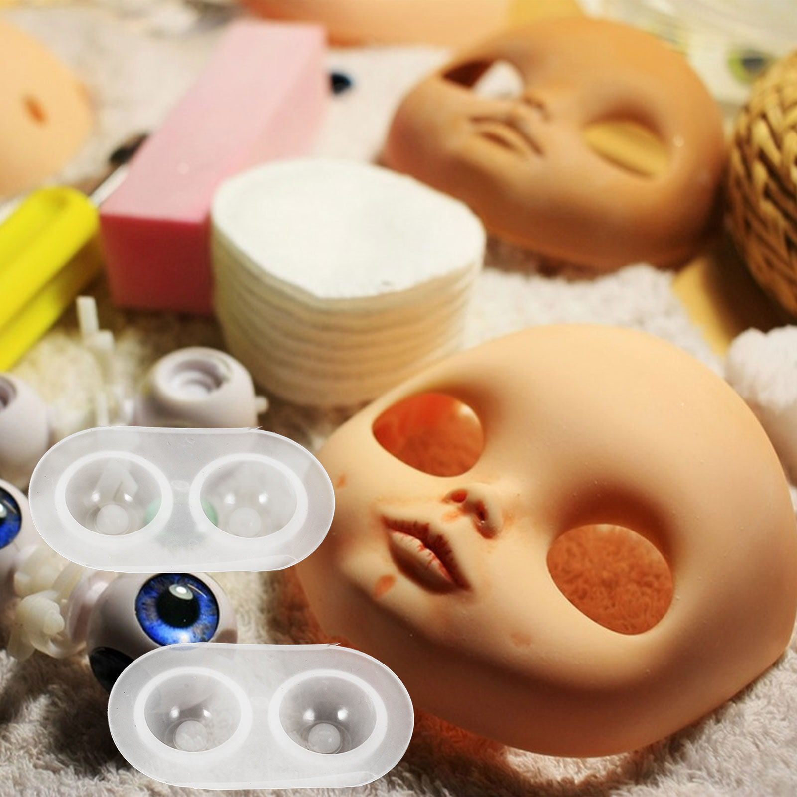 5Pcs Eyeball Mold for DIY Resi - Art Craft Tools recension och pris