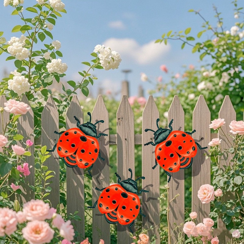 3pcs Simulated Butterfly Bee L - Art Craft Ladybug recension och pris