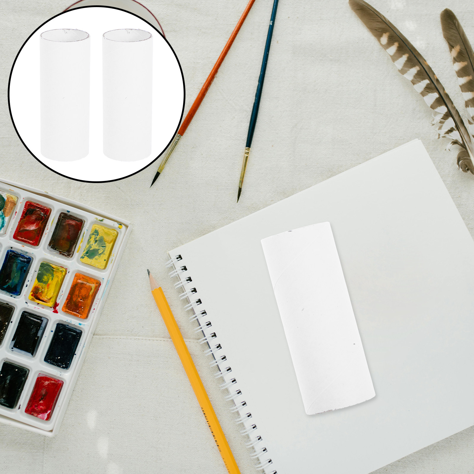 20Pcs Coloring Paper Tubes Kra - Art Craft Classes recension och pris