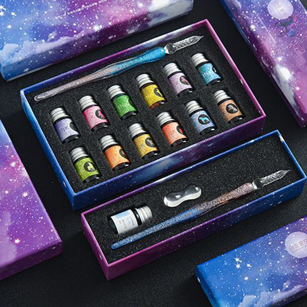 Calligraphy Glass Dip Pen Ink  - Calligraphy Pen Set recension och pris