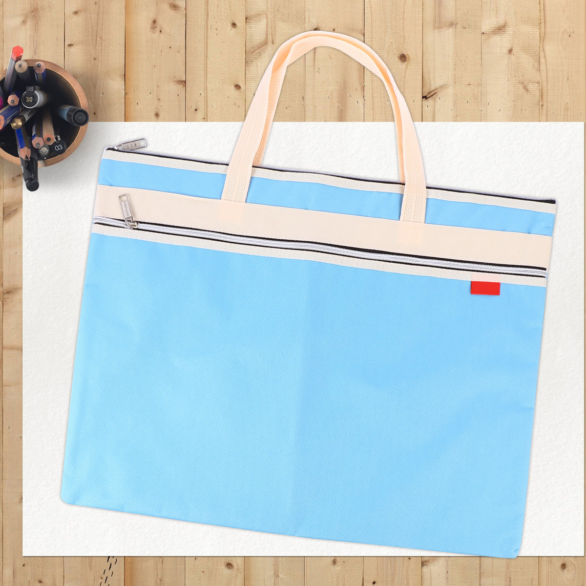 A3 Zipper File Bag Waterproof  - Art Portfolio Bag recension och pris