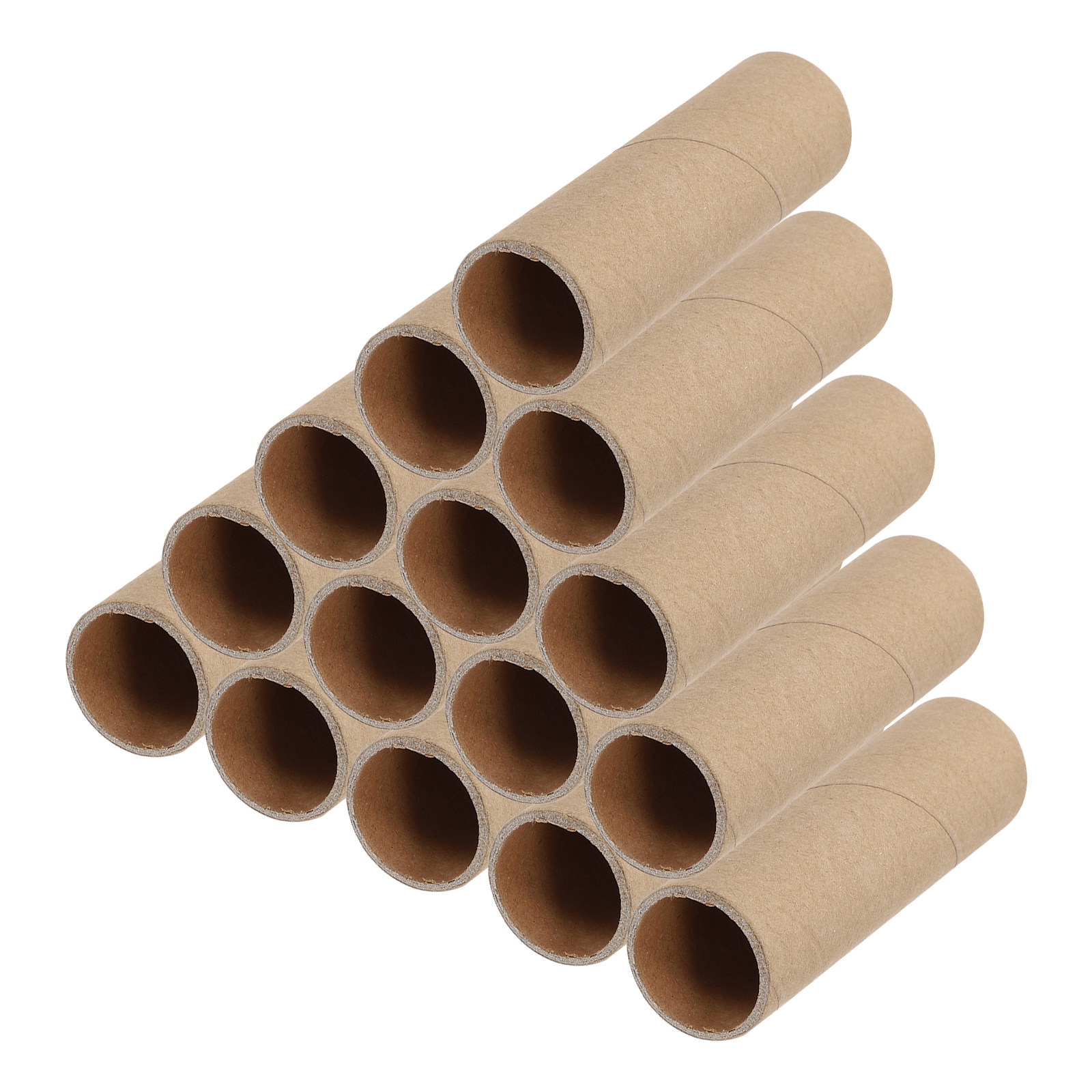 15Pcs Kraft Paper Tubes Round  - Art Craft Youtube recension och pris
