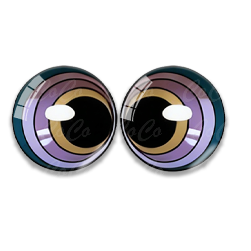 5 Pairs 8-25mm Glass Eyes for  - Dinosaur And Craft recension och pris