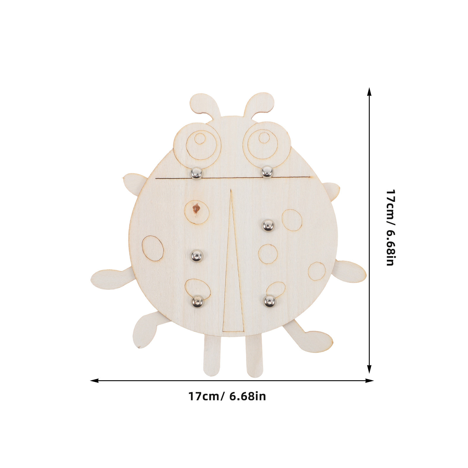 6Pcs Ladybug Craft Supplies Un - Art Craft Ladybug recension och pris