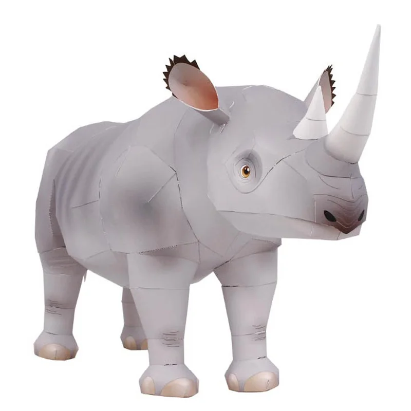 Rhinoceros Hook-lipped Handmad - Art Craft Center recension och pris