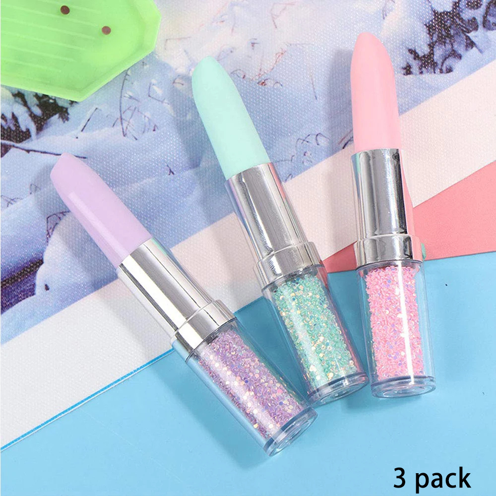 Lipstick Shape Diamond Paintin - Art Craft Tools recension och pris