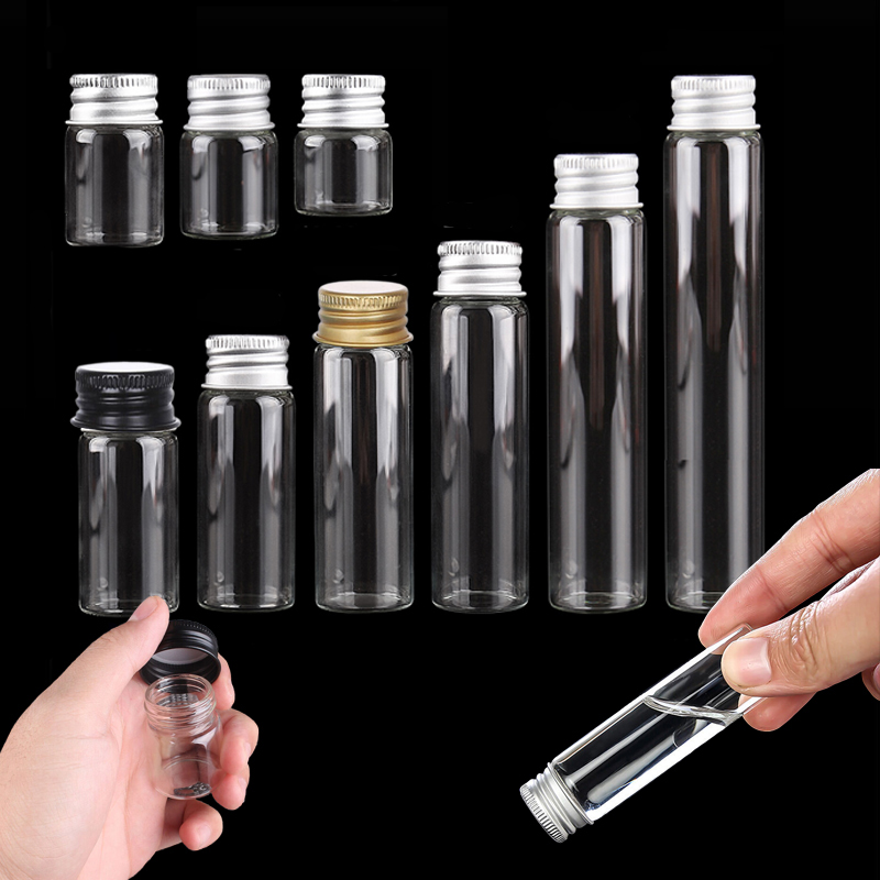 50PCS 5ML-100ML Mini Glass Tes - Art Craft Youtube recension och pris