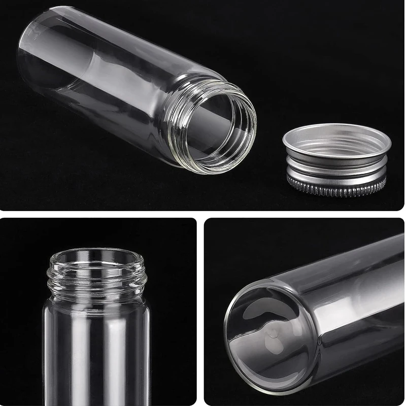 50PCS 5ML-100ML Mini Glass Tes - Art Craft Youtube recension och pris