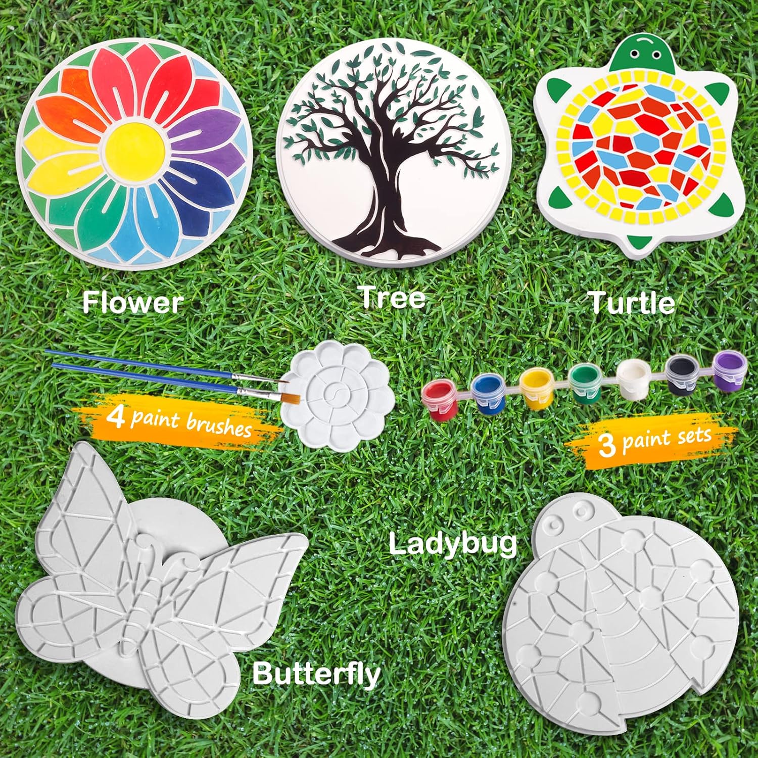DIY Paint Your Own Stepping St - Art Craft Ladybug recension och pris