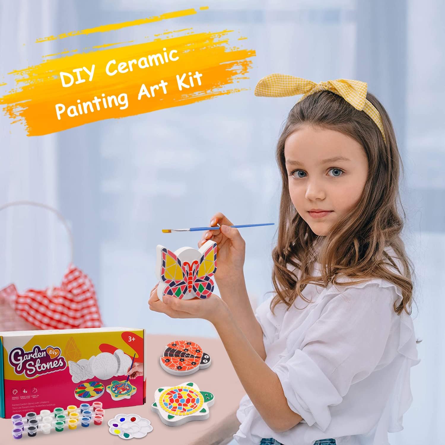 DIY Paint Your Own Stepping St - Art Craft Ladybug recension och pris
