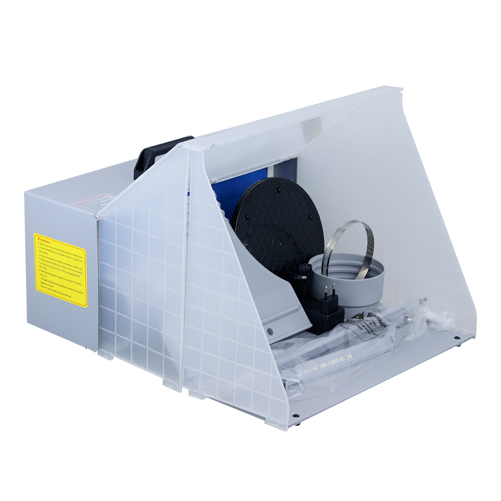 Portable Airbrush Spray Booth  - Art Craft Youtube recension och pris