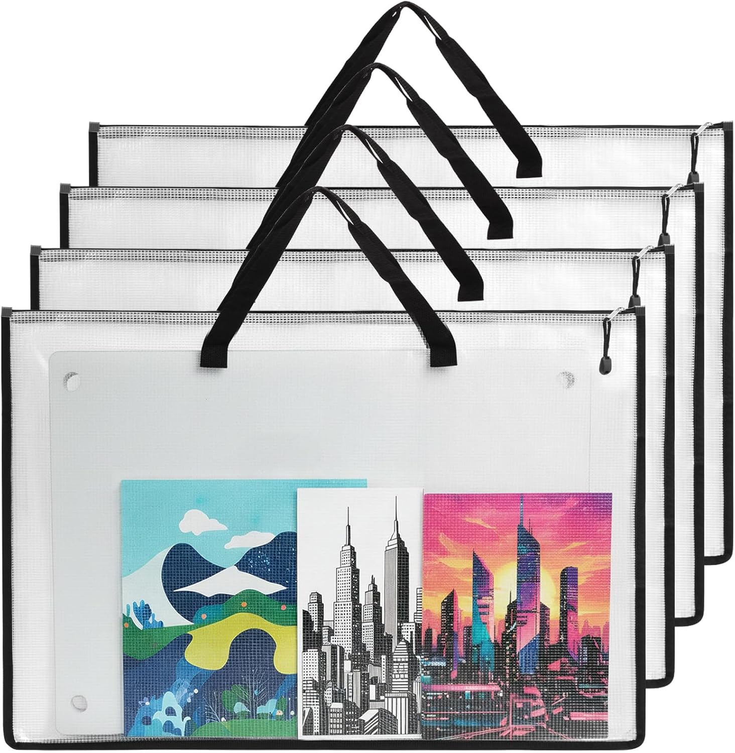 4-Pack 24x36in Art Portfolio B - Art Portfolio Bag recension och pris