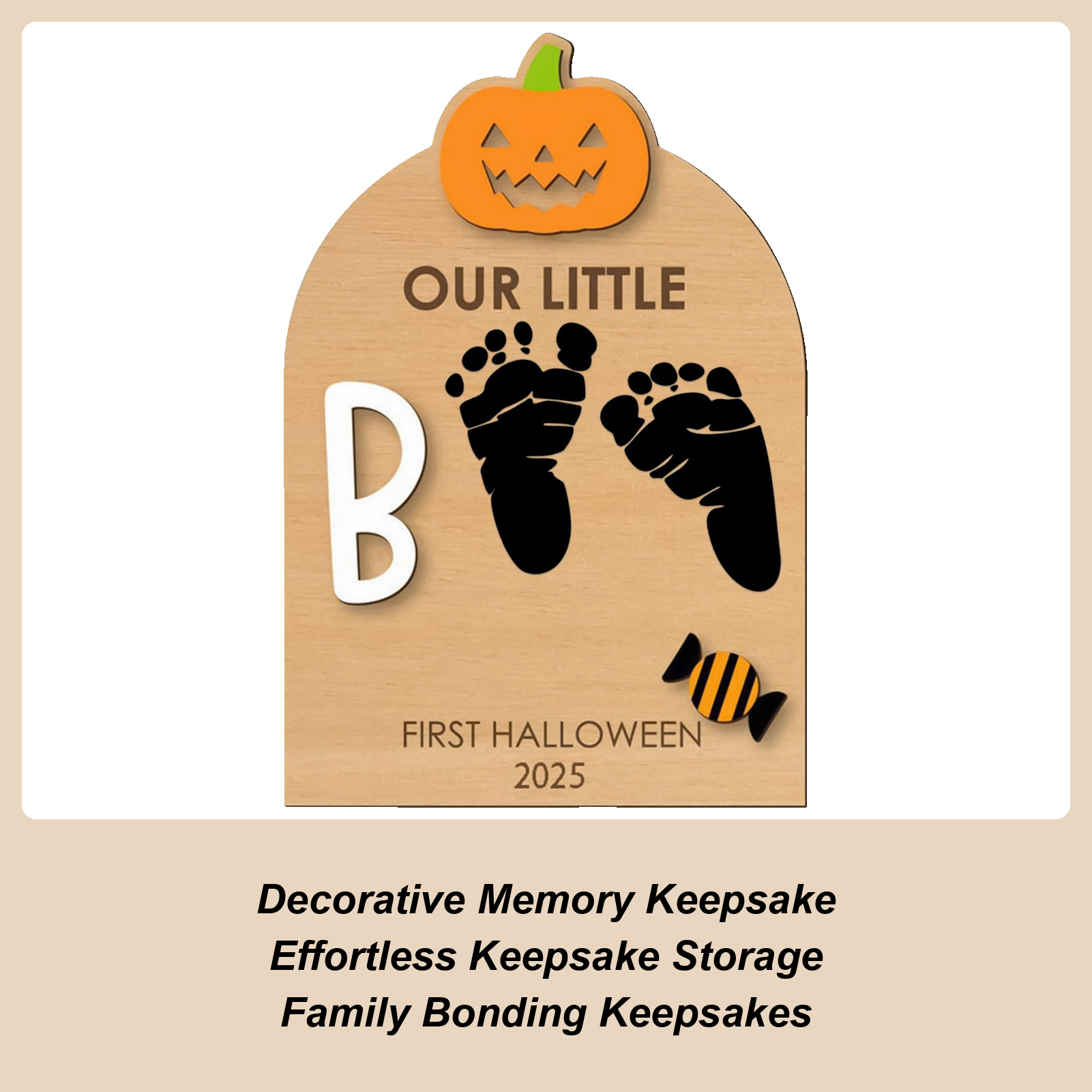 Foot Print Kit For Baby Hallow - Art Craft Board recension och pris