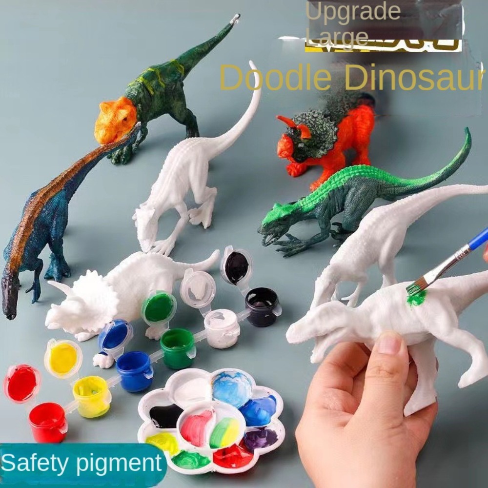 Educational DIY Painting Anima - Dinosaur And Craft recension och pris