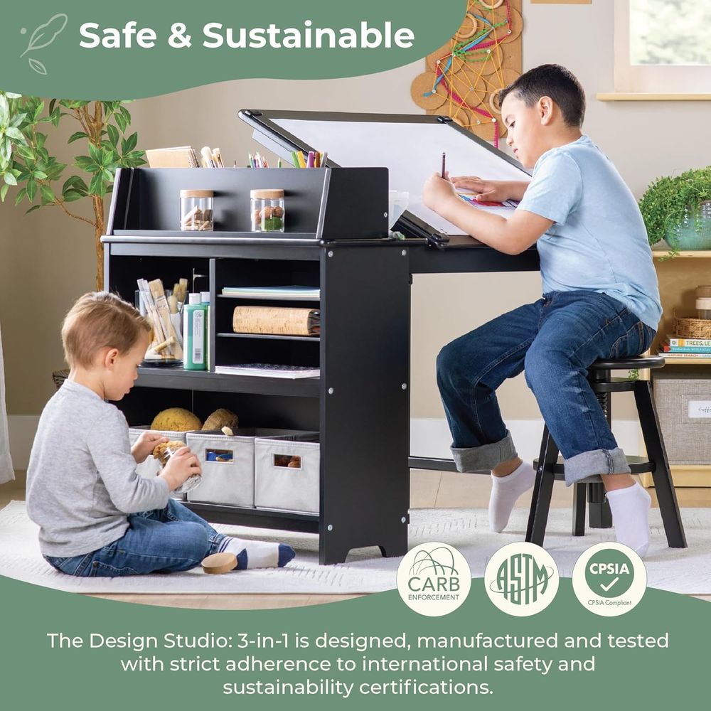 3-in-1 Children's Art Table an - Art & Craft Valley recension och pris