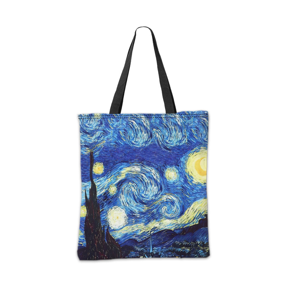 Van Gogh Series Tote Bag Cosme - Art Portfolio Bag recension och pris