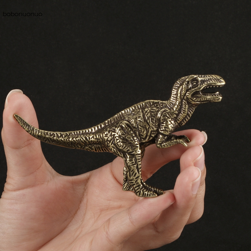 Antique Brass Dilophosaurus Di - Dinosaur And Craft recension och pris