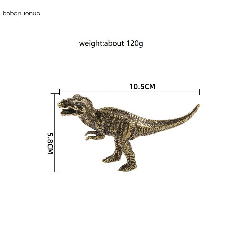 Antique Brass Dilophosaurus Di - Dinosaur And Craft recension och pris
