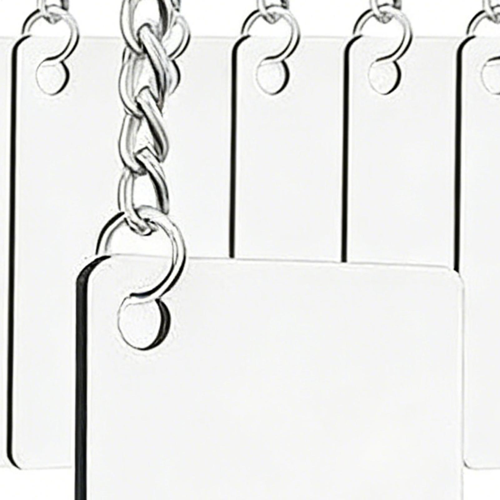 Keychain Blanks Rectangle Heat - Art & Craft Valley recension och pris