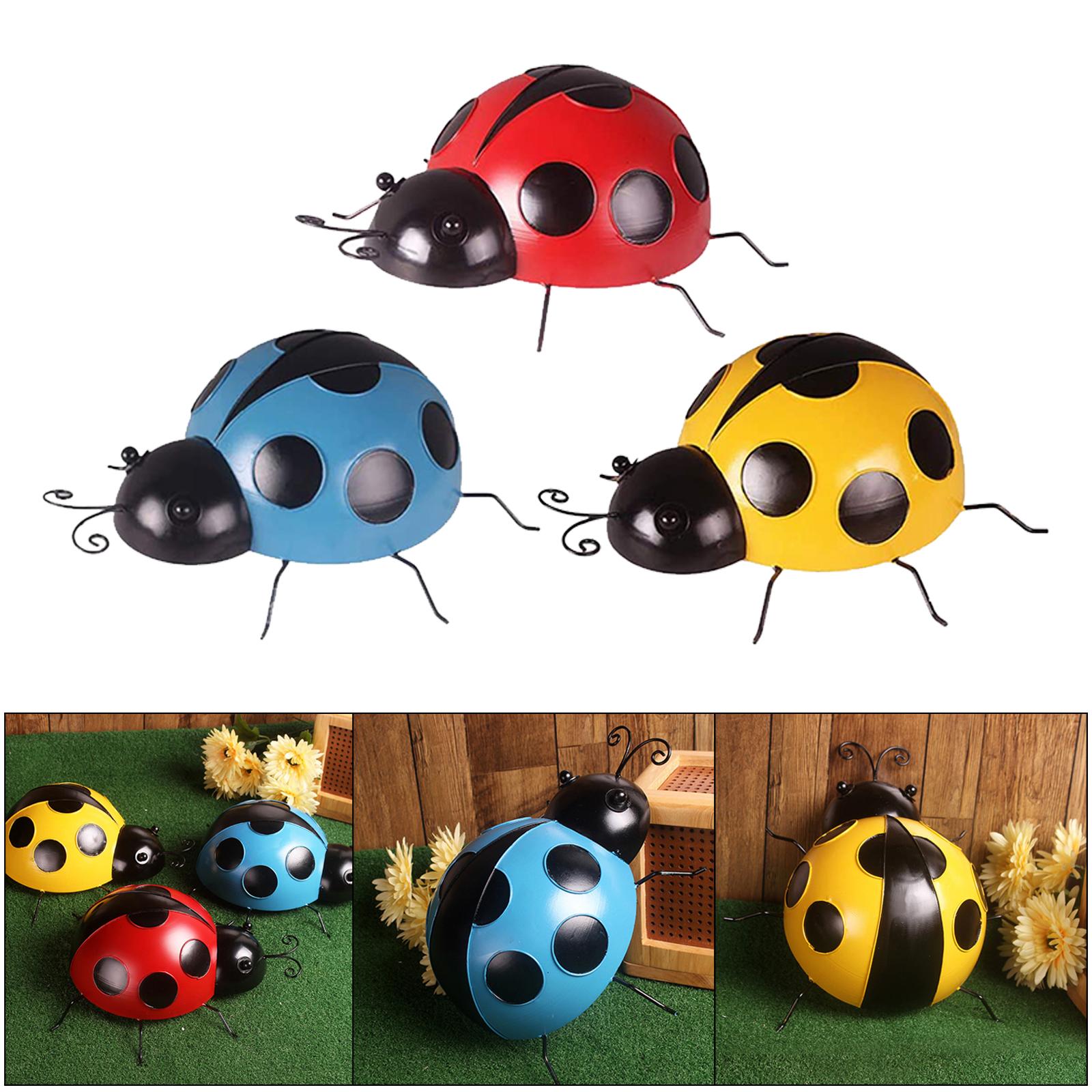Set of 3 Mini Ladybird Model W - Art Craft Ladybug recension och pris