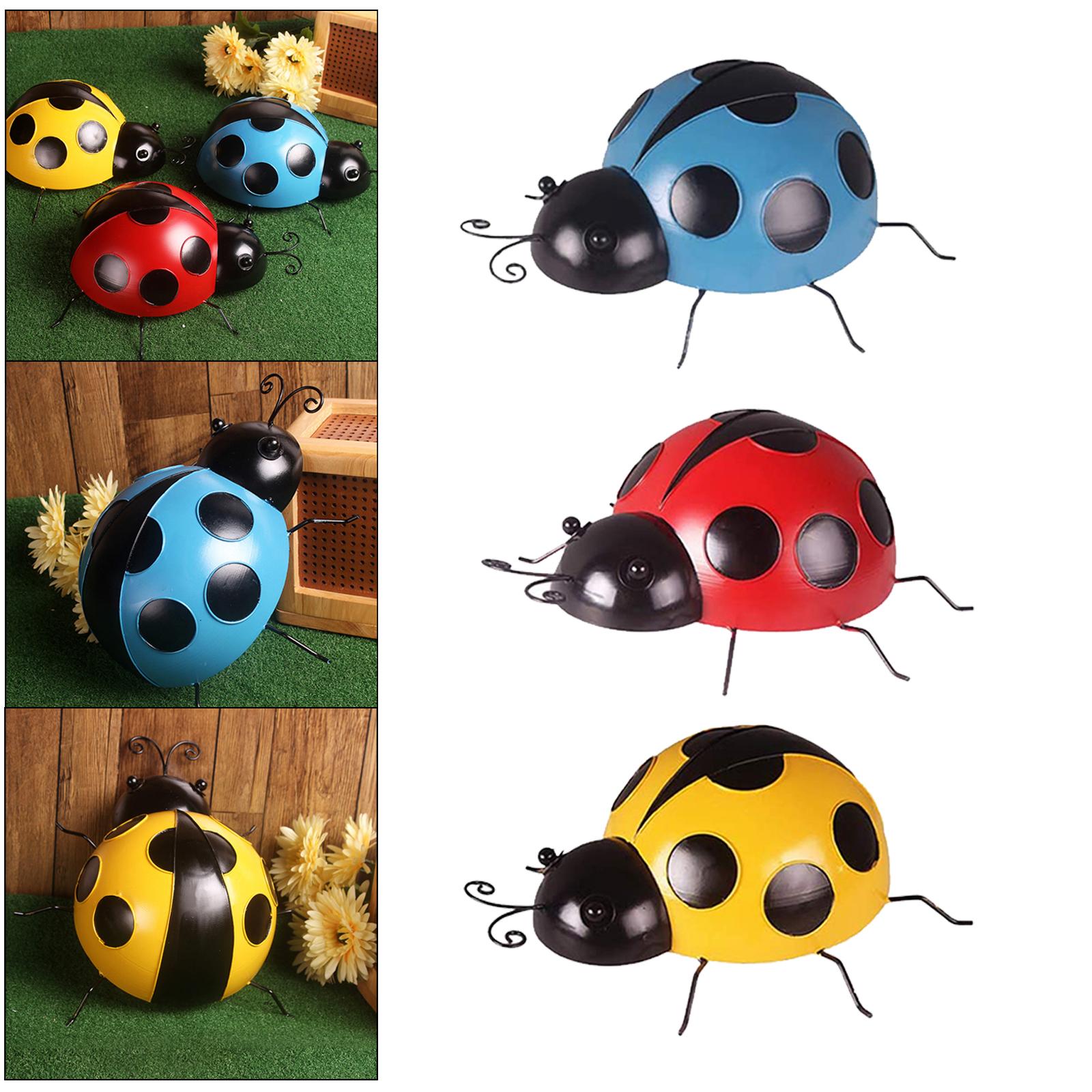 Set of 3 Mini Ladybird Model W - Art Craft Ladybug recension och pris