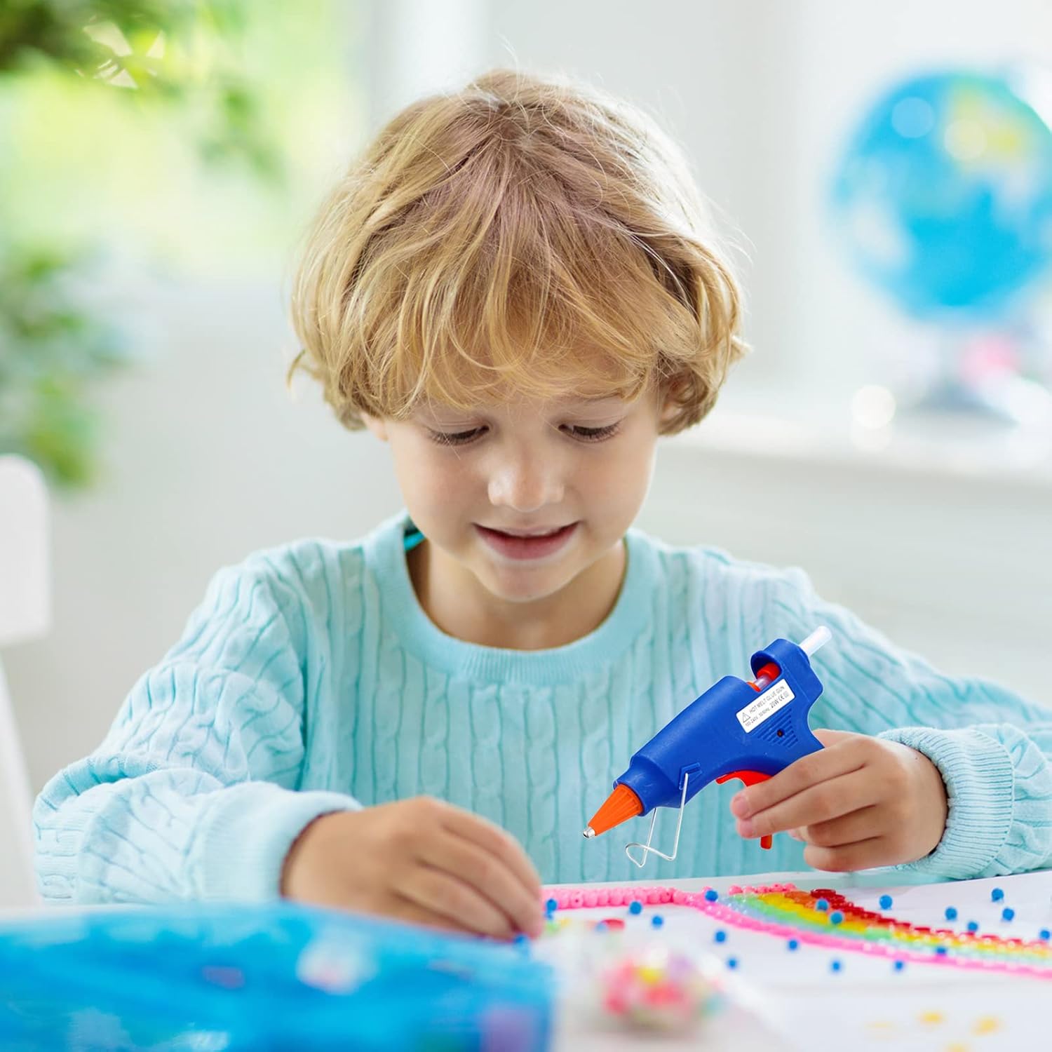 4 Pieces Mini Hot Glue Gun Wit - Art Craft Classes recension och pris