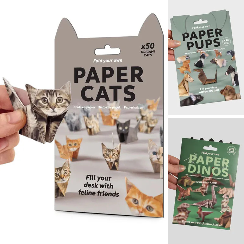 Creative DIY Origami Paper Set - Dinosaur And Craft recension och pris