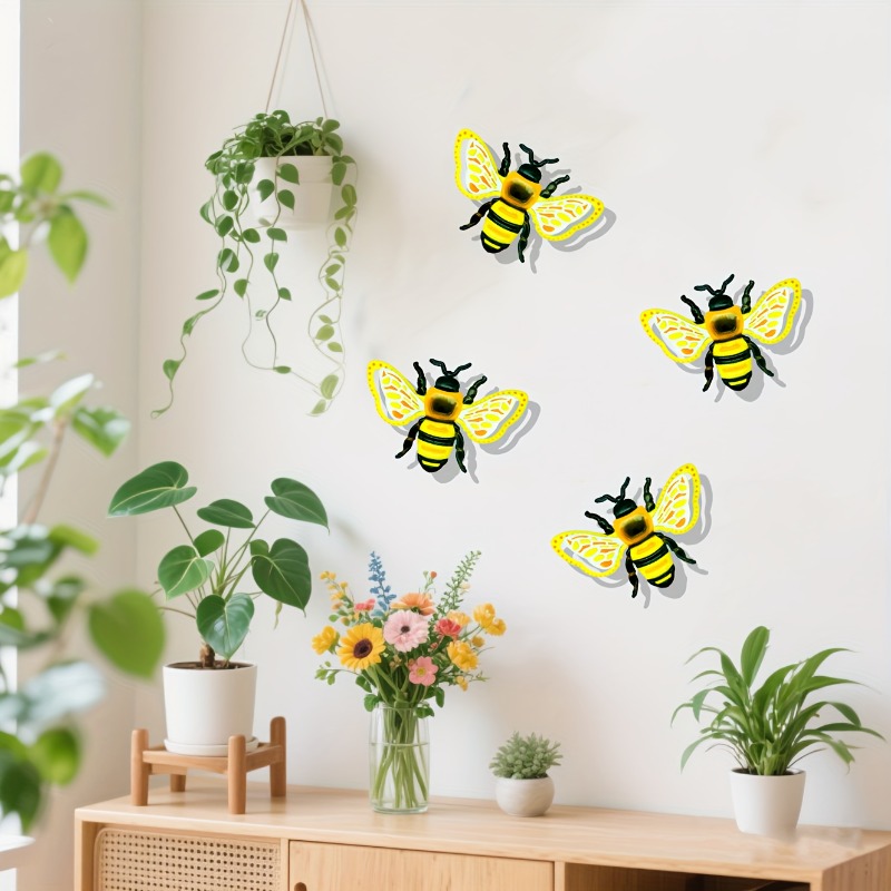 4pcs Simulated Butterfly Iron  - Art Craft Ladybug recension och pris