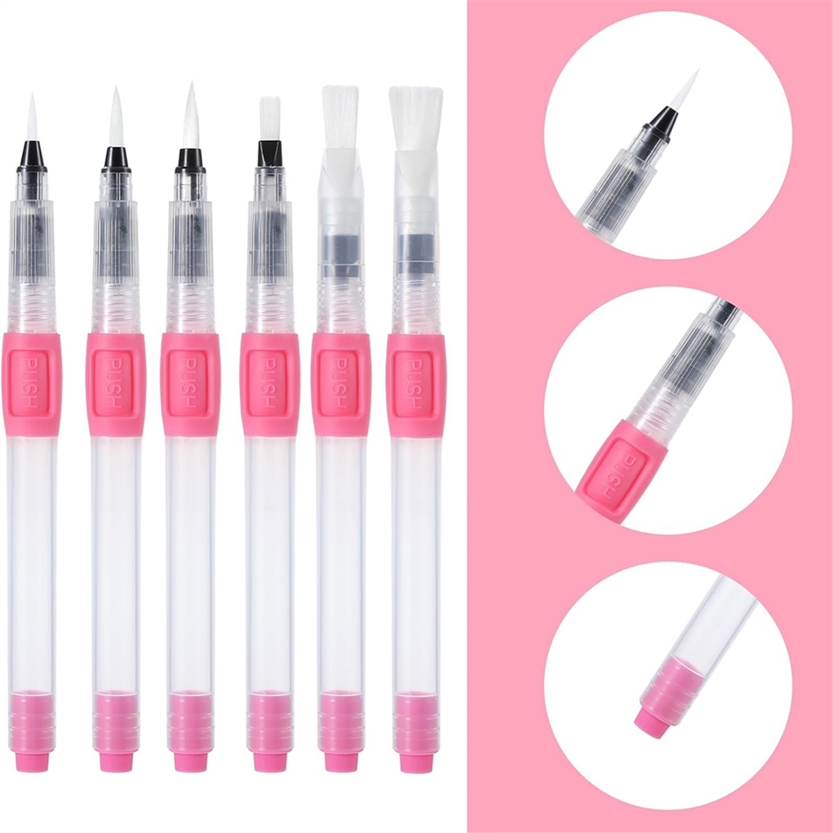 AA98 6Pcs Brushes for Painting - Calligraphy Pen Set recension och pris