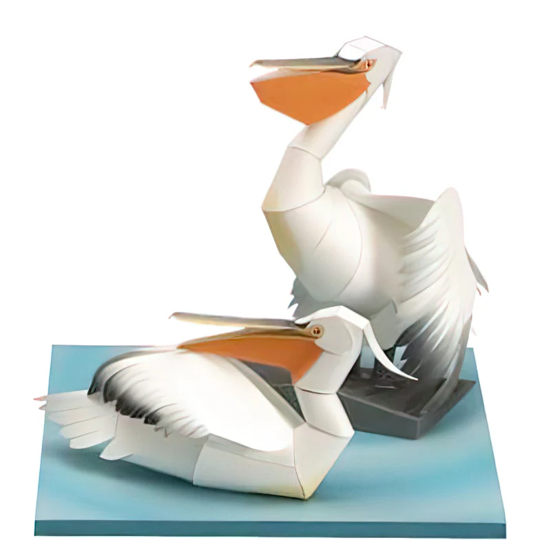 Dalmatian Pelican Origami Art  - Art Craft Center recension och pris