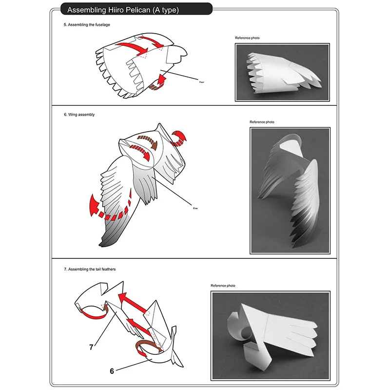 Dalmatian Pelican Origami Art  - Art Craft Center recension och pris