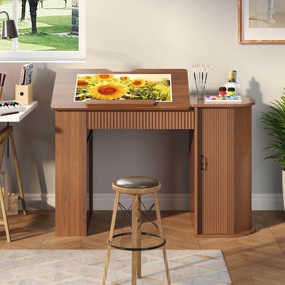Storage Cabinet Desk with Draw - Art & Craft Valley recension och pris