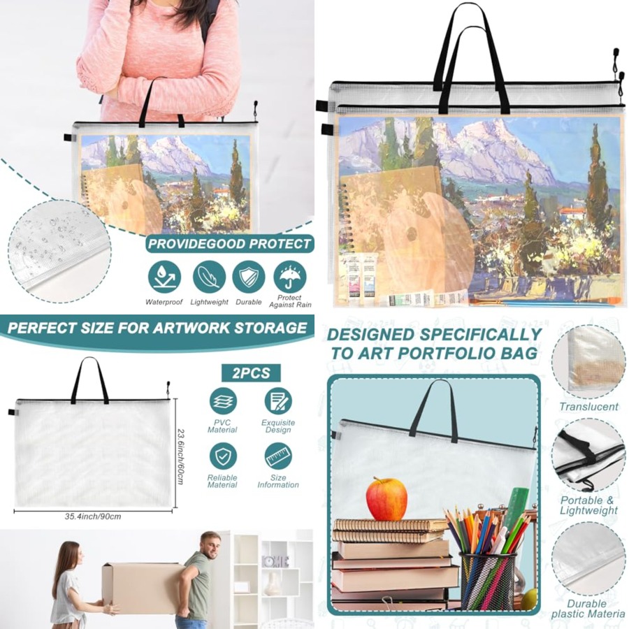 24 x 36 Inch Art Portfolio Cas - Art Portfolio Bag recension och pris