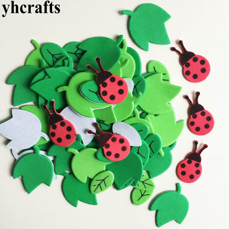 140PCS Ladybug leaves foam sti - Art Craft Ladybug recension och pris