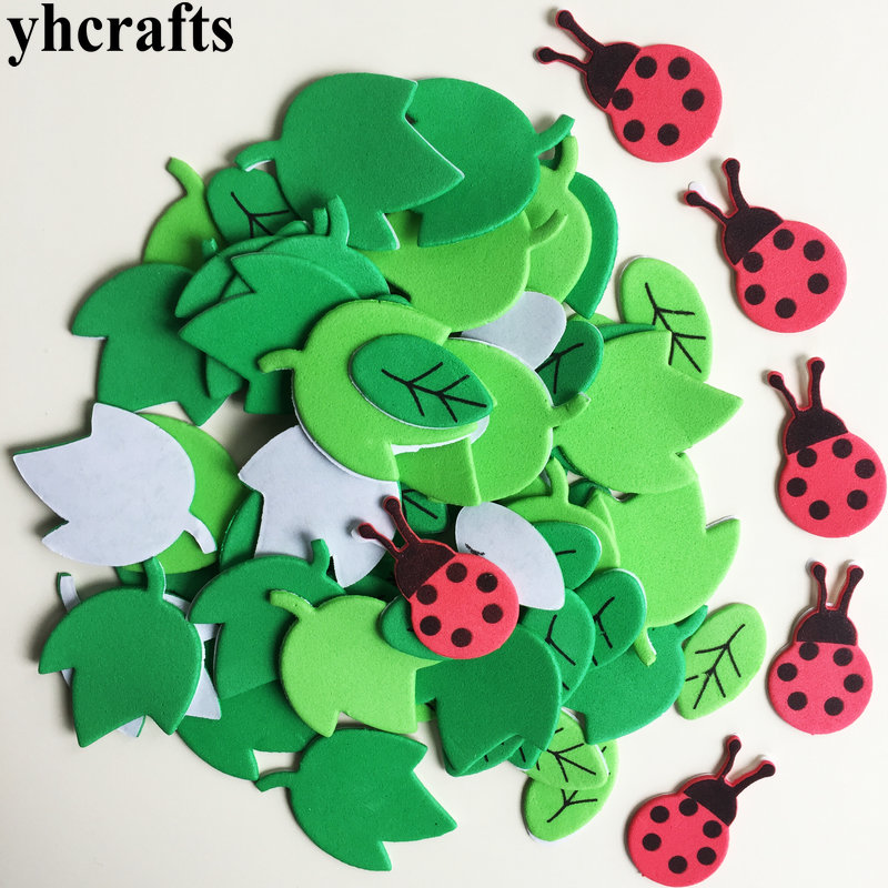 140PCS Ladybug leaves foam sti - Art Craft Ladybug recension och pris