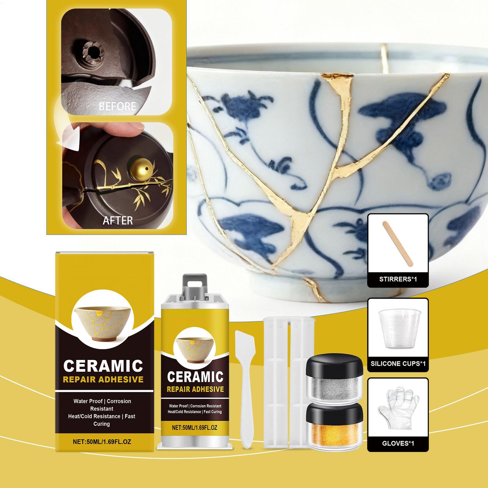 Porcelaine Repair Kit Gold Cer - Art Craft Board recension och pris