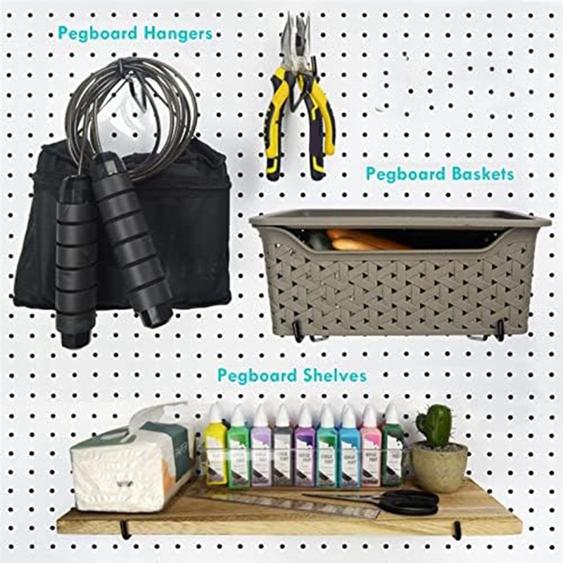 75STO-Peg Board Shelf Hooks, 8 - Art Craft Board recension och pris