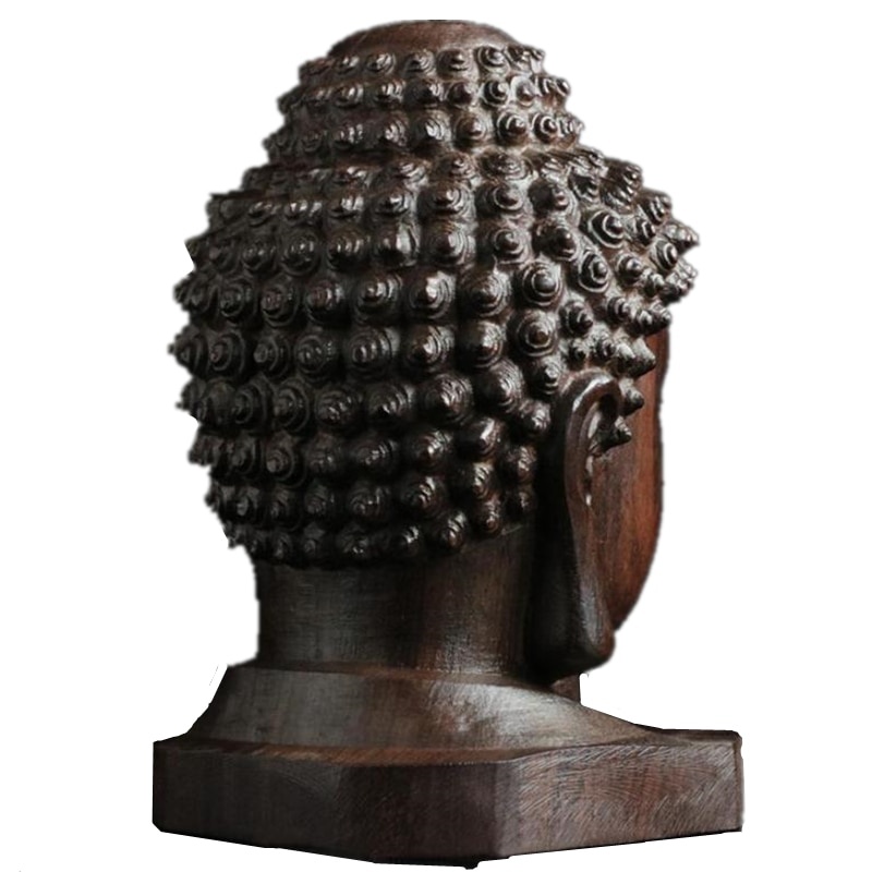 1/2pcs Wooden Sakyamuni Statue - Art Craft India recension och pris
