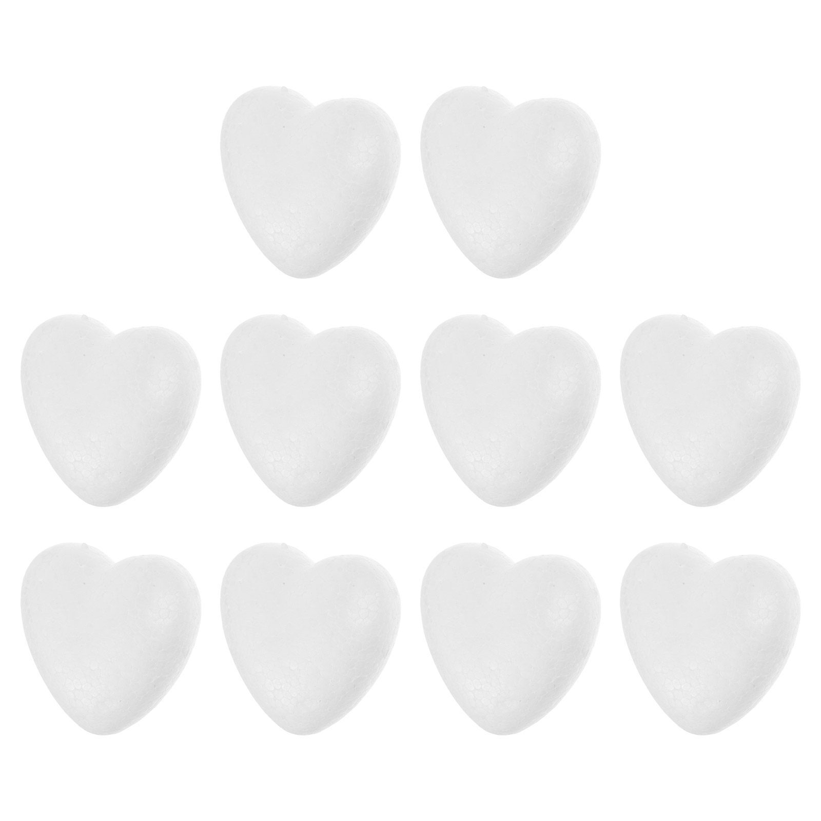 10Pcs Heart Shaped Polystyrene - Art Craft Classes recension och pris