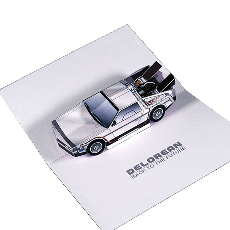 Back To The Future POP-UP Card - Art Craft Center recension och pris