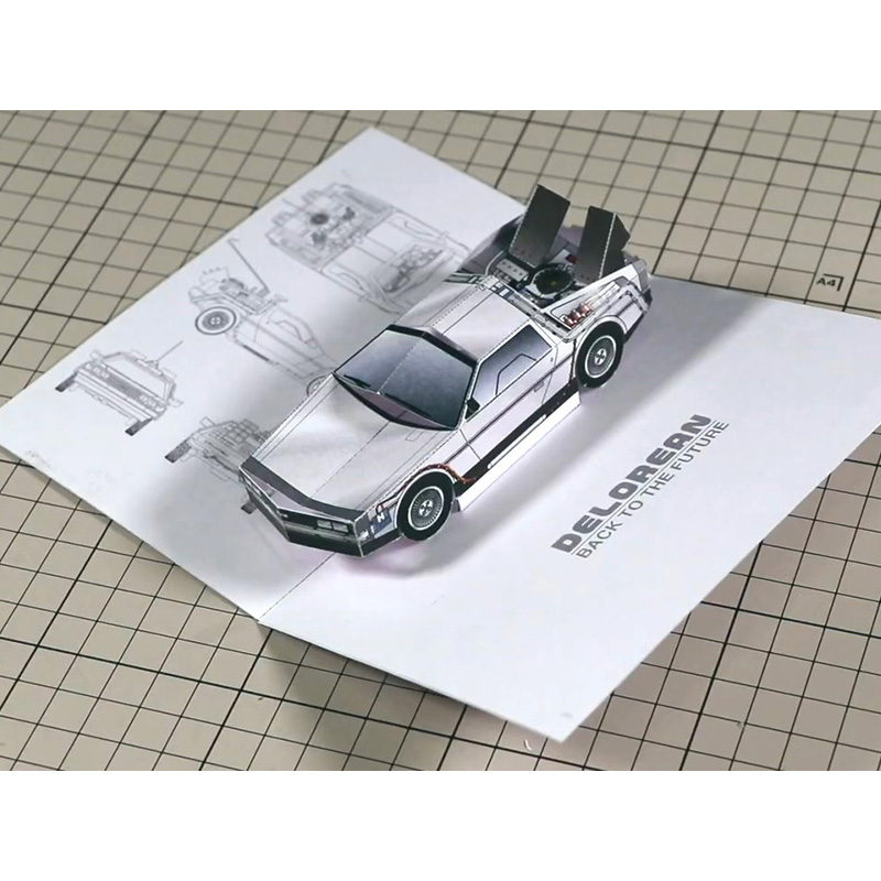 Back To The Future POP-UP Card - Art Craft Center recension och pris