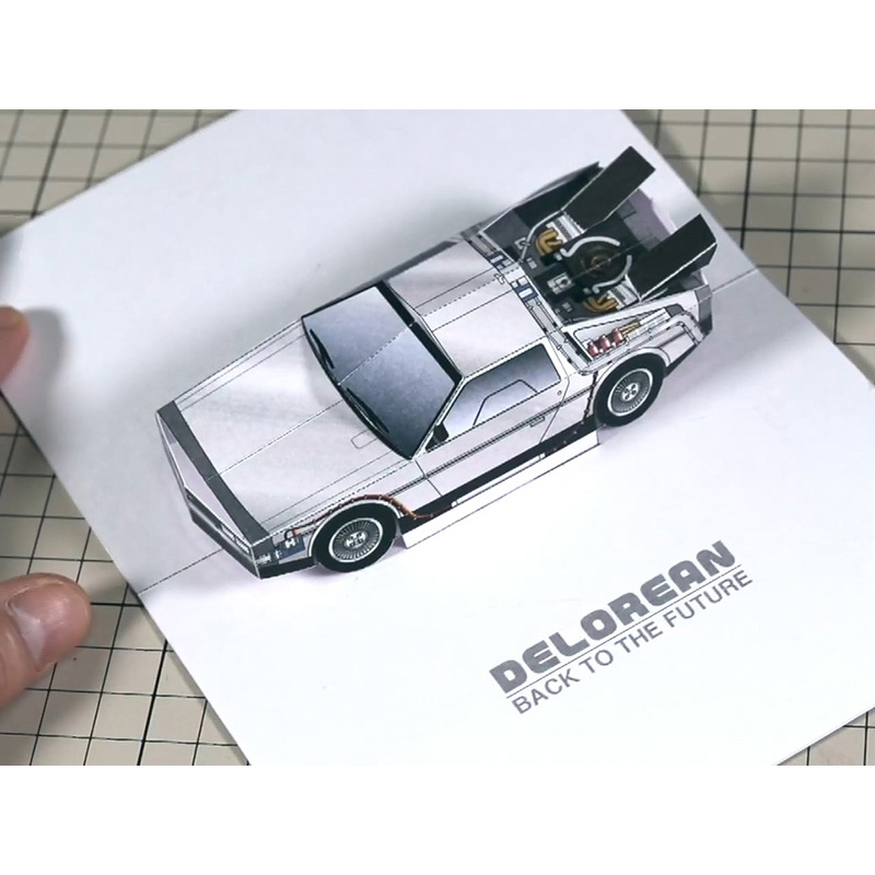 Back To The Future POP-UP Card - Art Craft Center recension och pris