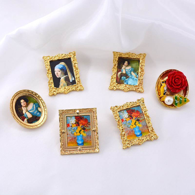 Art Oil Painting Brooches Coll - Art Portfolio Bag recension och pris